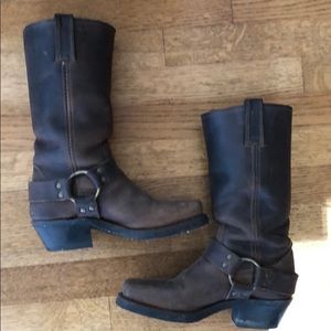 Frye Harness 12R Leather Boot Size 5.5